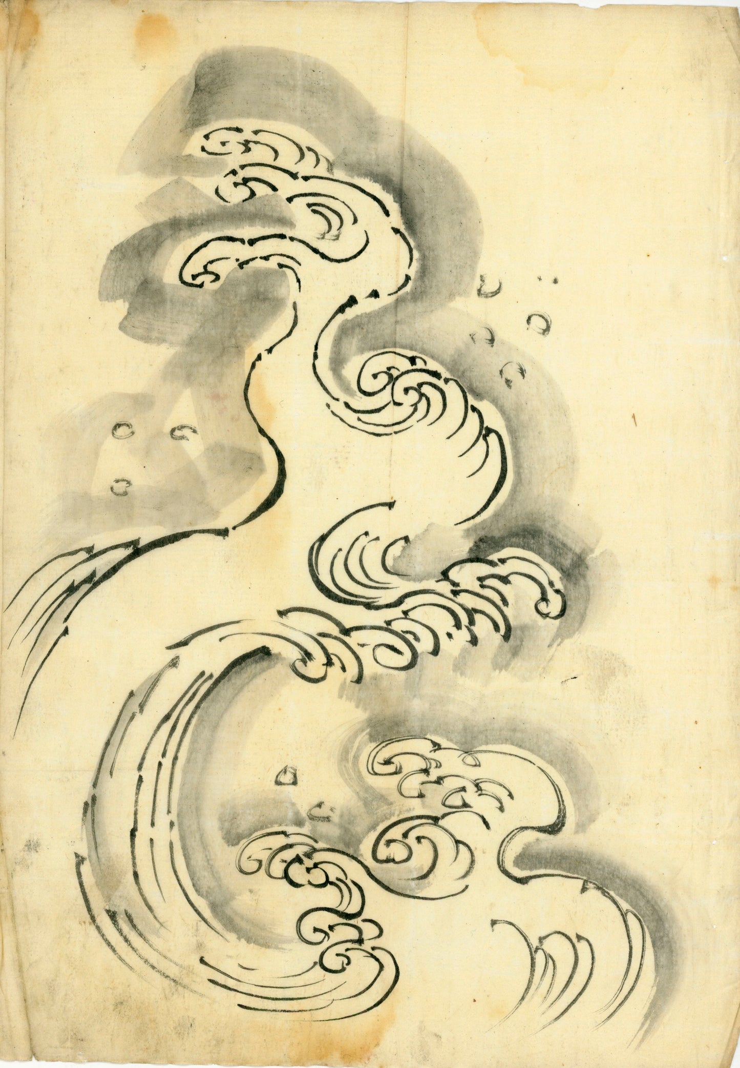 Sumi-e - 16 sheets/ 31 scenes/ ink on washi paper/ unknown painter