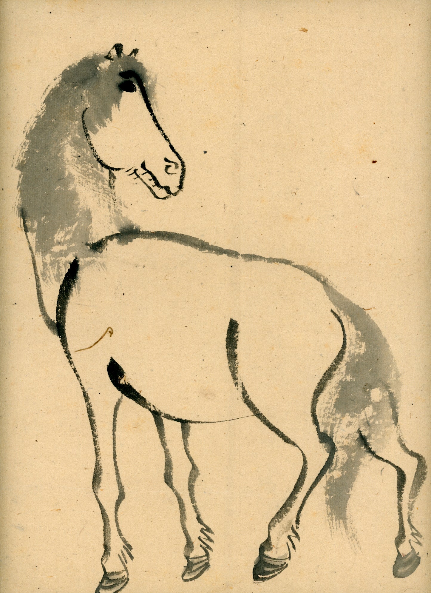 Matsukichi Shōkei (松吉樵渓) ?-1870, long emakimono  "Collection of Painting Models by the Late Master Shōkei Matsukichi"
