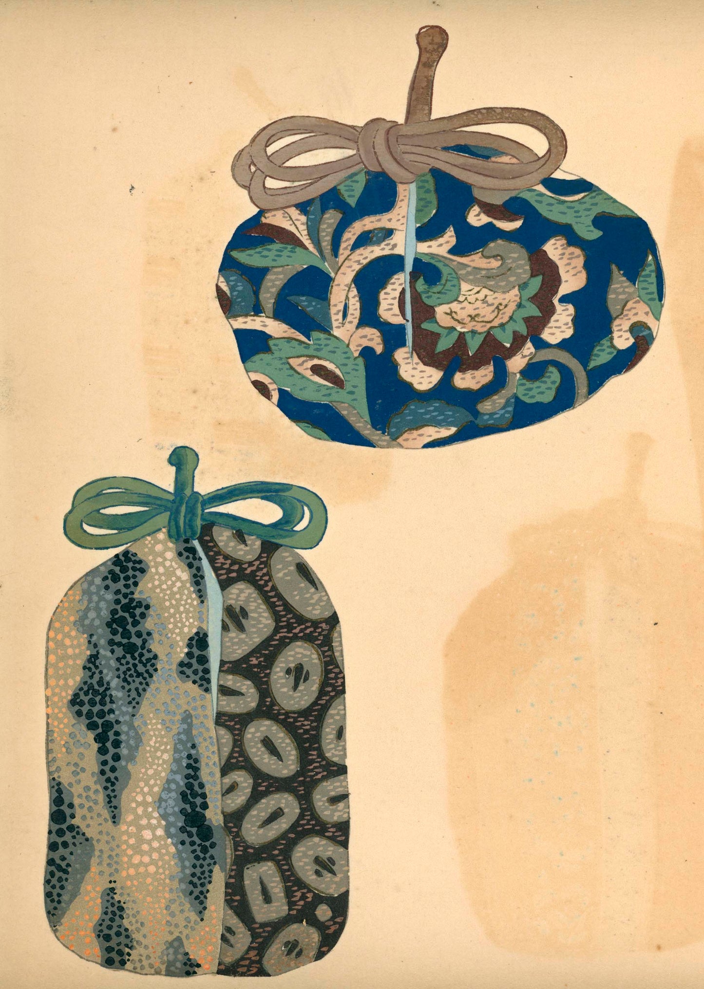 錦袋帖 Nishiki fukuro-choi - A bag of Nishiki designs, Unsodo - 1921 (Taisho 10) / Shimomura Tamahiro (下村玉廣)