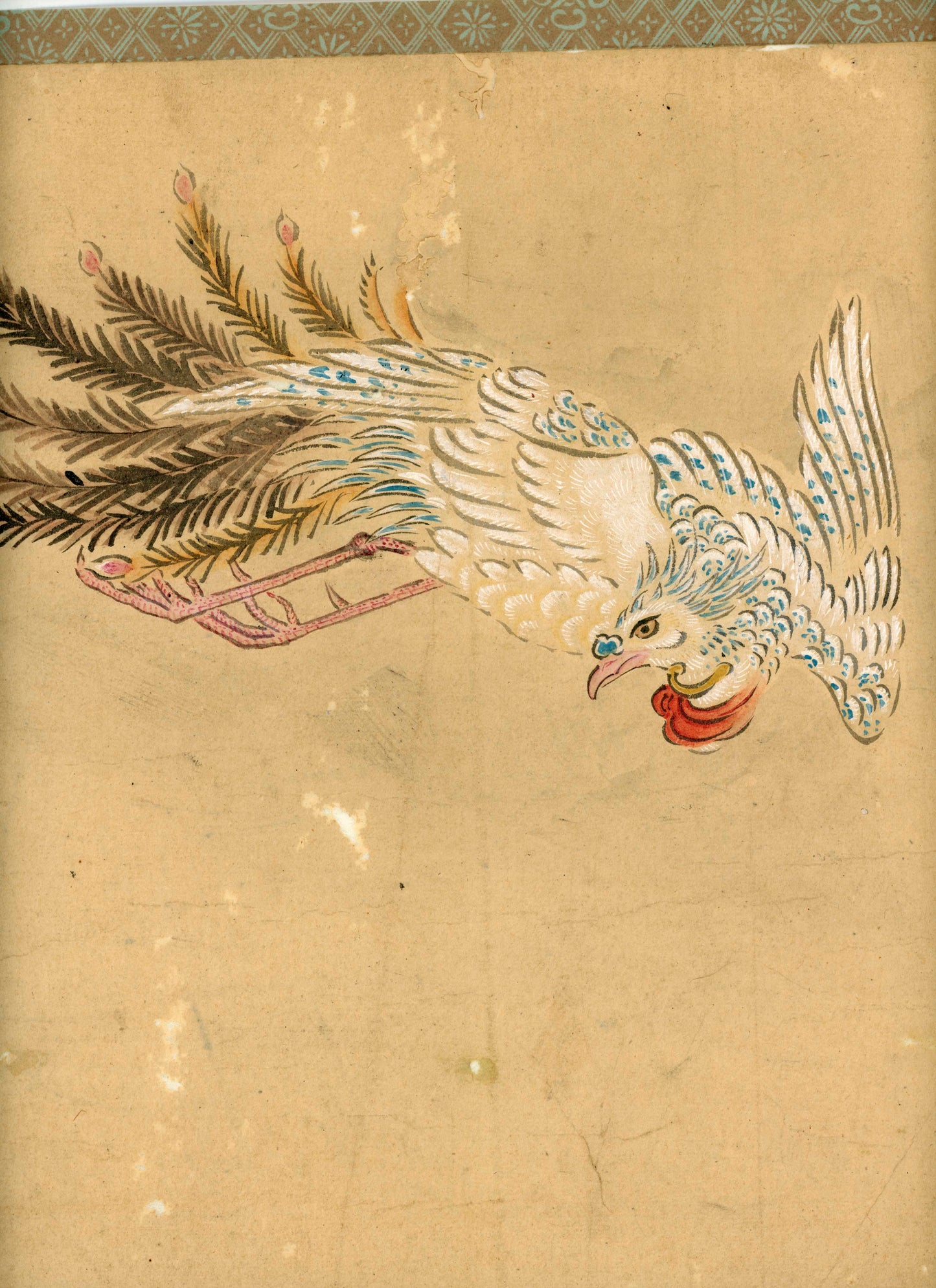 Emakimono scroll 絵巻物 虫と鳥影 Mushi to choei - Insects and shadows of birds - Unknown, after Taki Katei (瀧和亭 1830 – 1901)