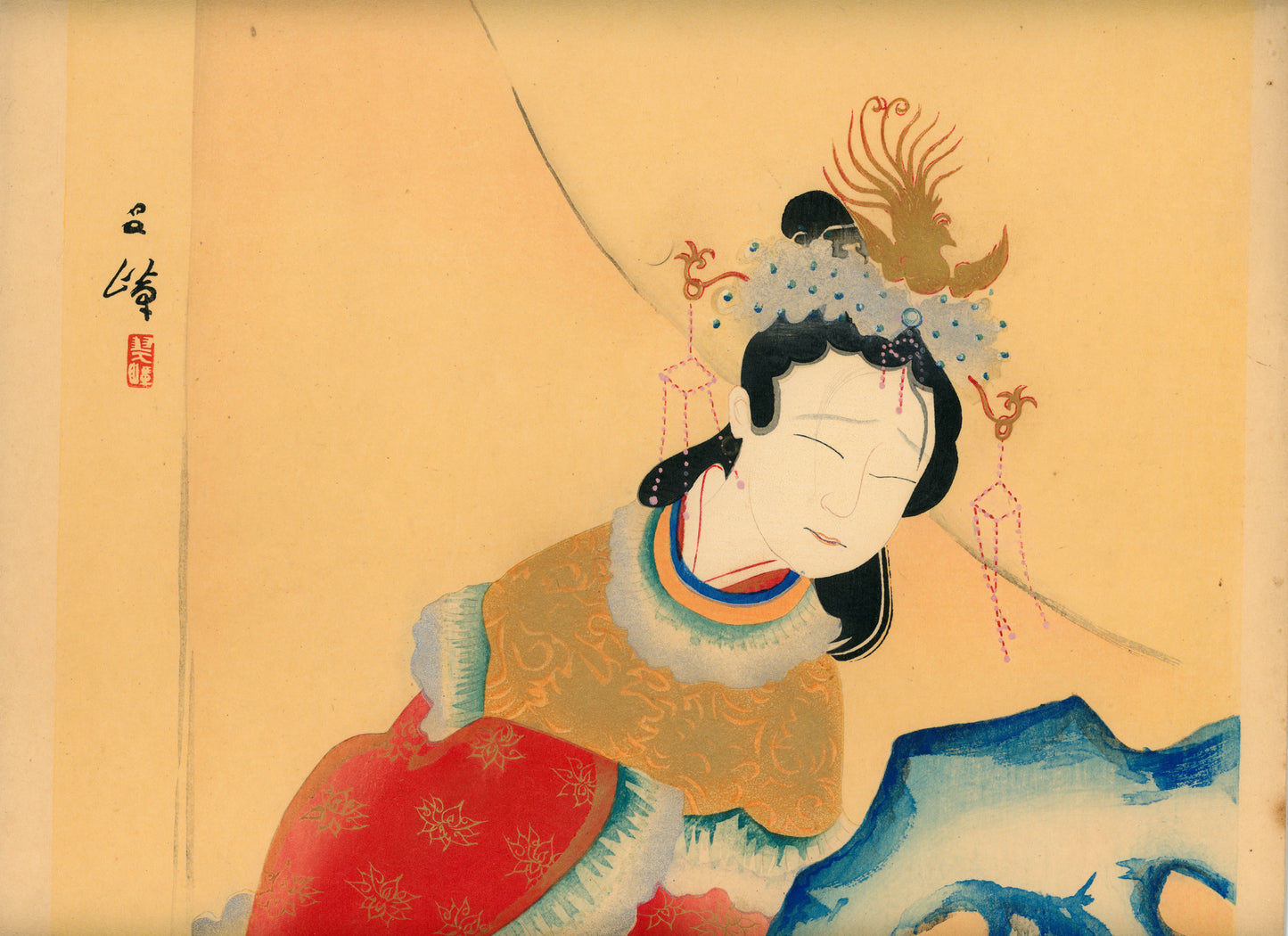 The Chinese Princess Kinshojo 錦祥女 / Nishiyama Suishō 西山翠嶂 (1879-1958)