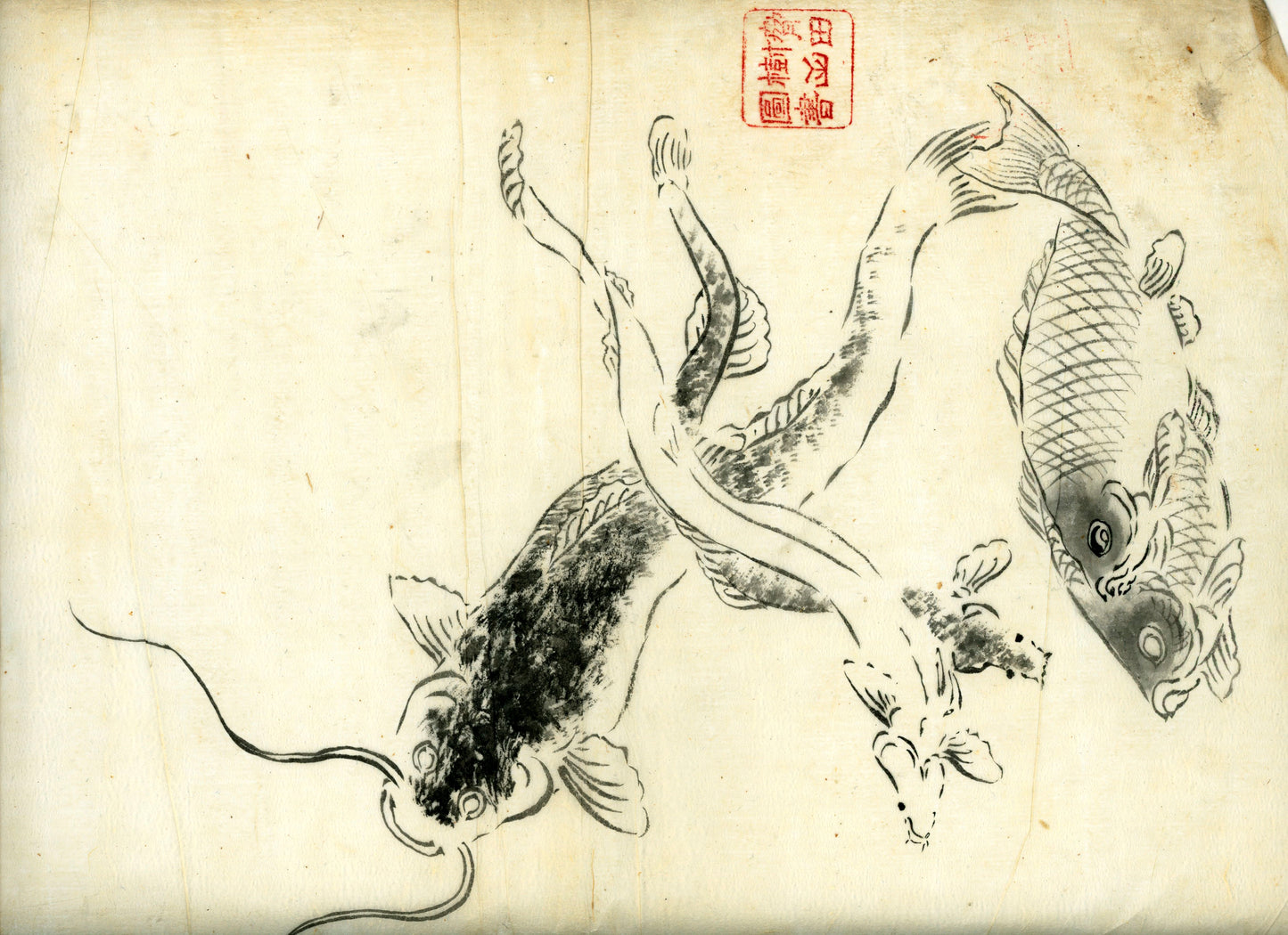 2 emakimono scrolls 花鳥畫 / 4 kakejiku scrolls  Goto Shugai 1886-? 後藤秋崖