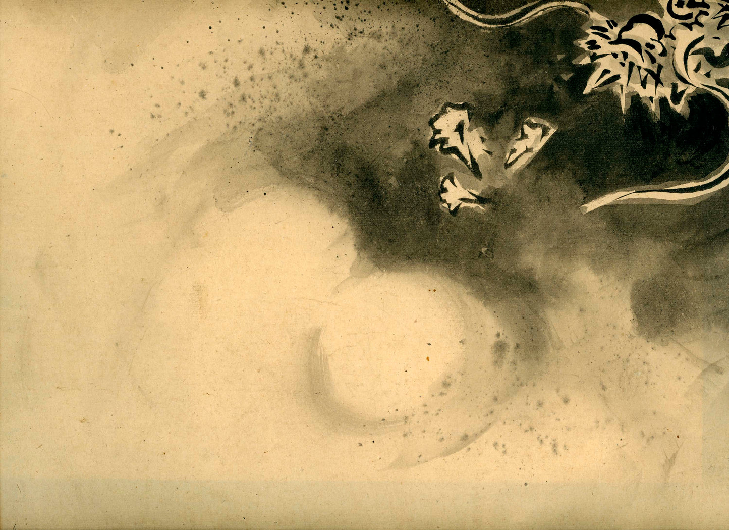 Emakimono scroll 絵巻物 虫と鳥影 Mushi to choei - Insects and shadows of birds - Unknown, after Taki Katei (瀧和亭 1830 – 1901)