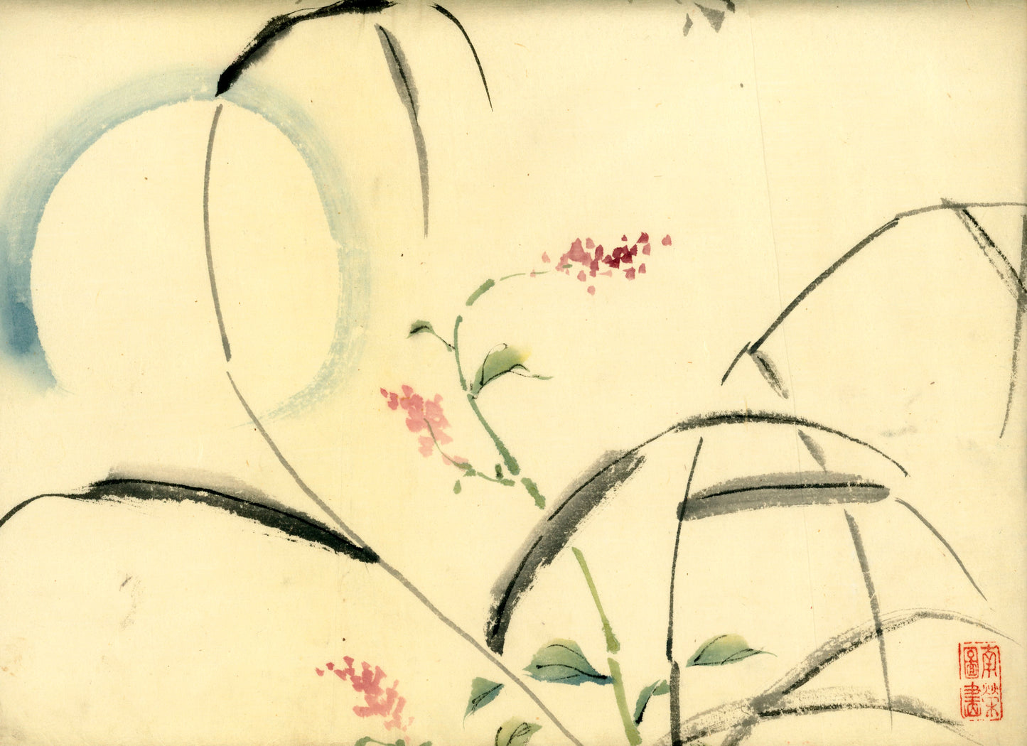 2 emakimono scrolls 花鳥畫 / 4 kakejiku scrolls  Goto Shugai 1886-? 後藤秋崖