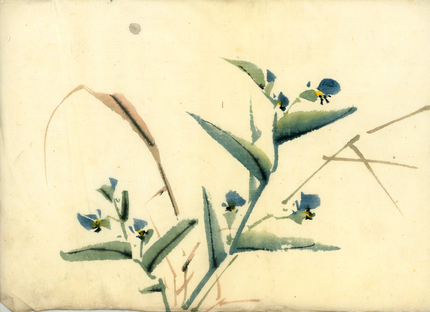 2 emakimono scrolls 花鳥畫 / 4 kakejiku scrolls  Goto Shugai 1886-? 後藤秋崖