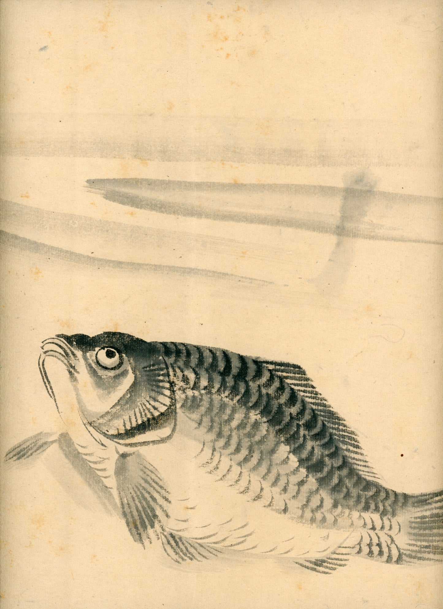 Matsukichi Shōkei (松吉樵渓) ?-1870, long emakimono  "Collection of Painting Models by the Late Master Shōkei Matsukichi"