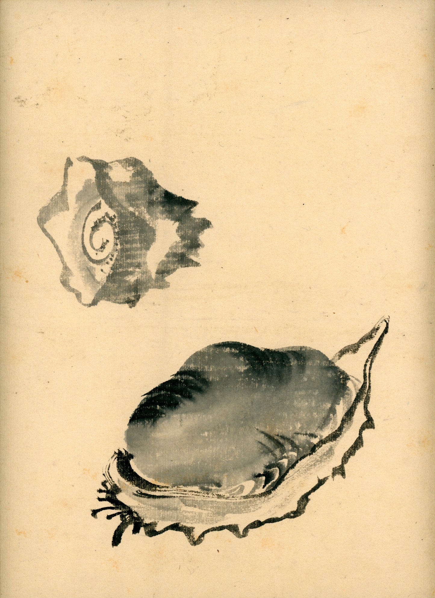 Matsukichi Shōkei (松吉樵渓) ?-1870, long emakimono  "Collection of Painting Models by the Late Master Shōkei Matsukichi"