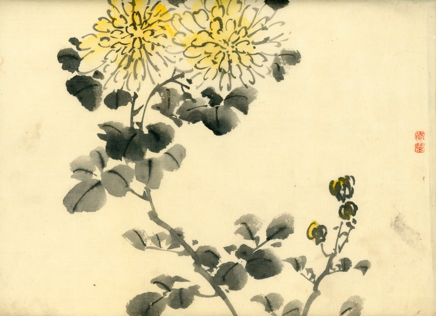 2 emakimono scrolls 花鳥畫 / 4 kakejiku scrolls  Goto Shugai 1886-? 後藤秋崖