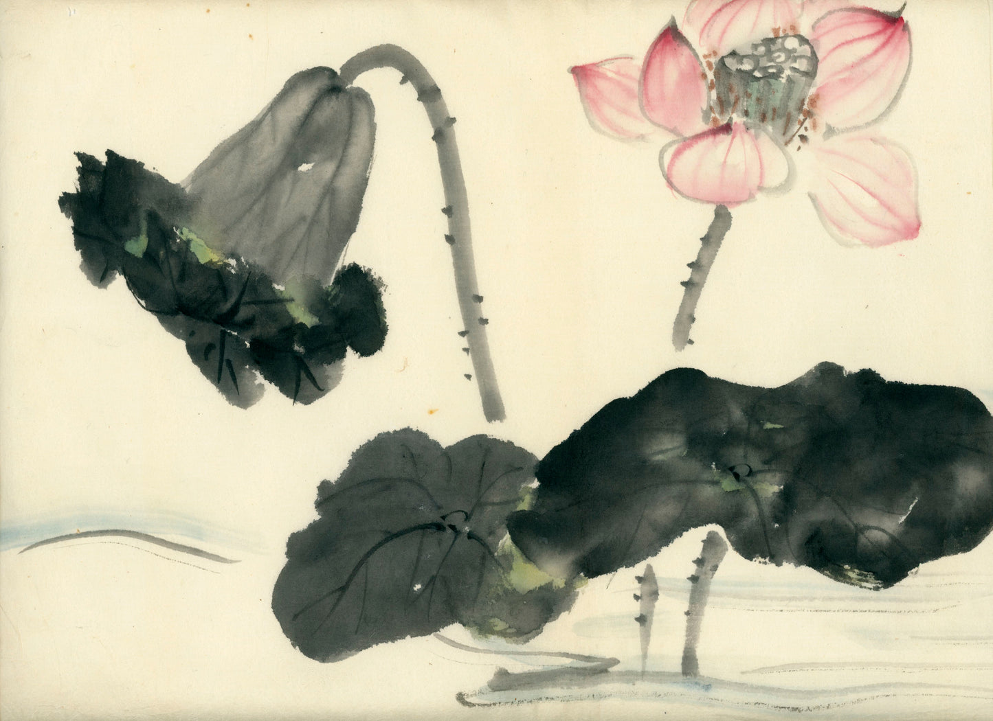 2 emakimono scrolls 花鳥畫 / 4 kakejiku scrolls  Goto Shugai 1886-? 後藤秋崖