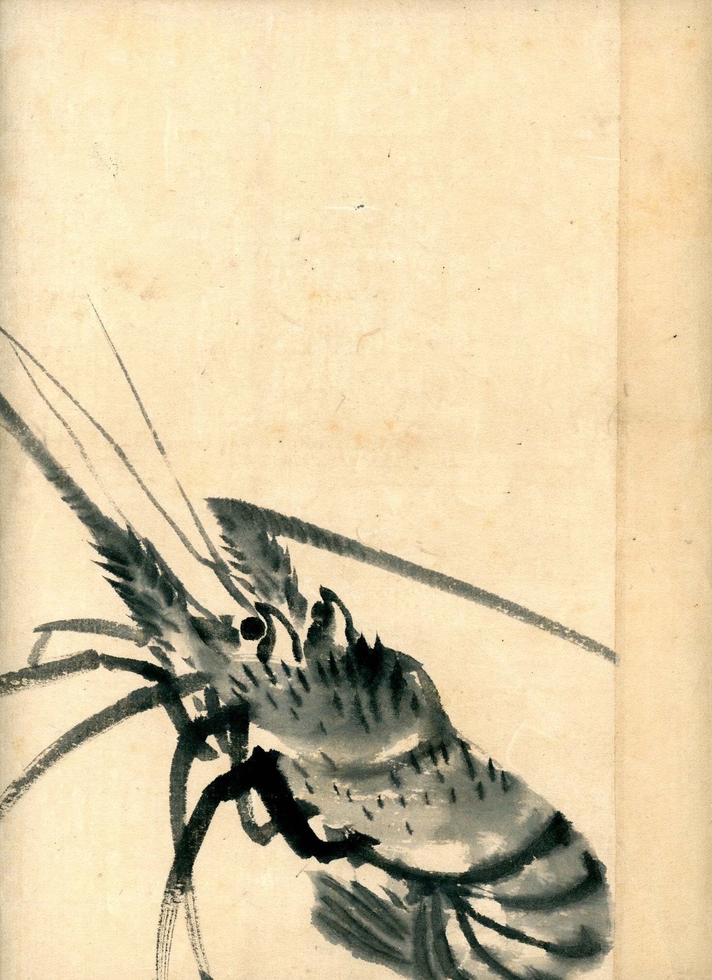 Matsukichi Shōkei (松吉樵渓) ?-1870, long emakimono  "Collection of Painting Models by the Late Master Shōkei Matsukichi"