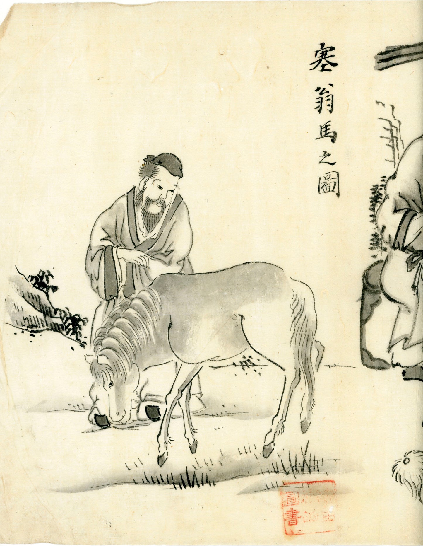 2 emakimono scrolls 花鳥畫 / 4 kakejiku scrolls  Goto Shugai 1886-? 後藤秋崖