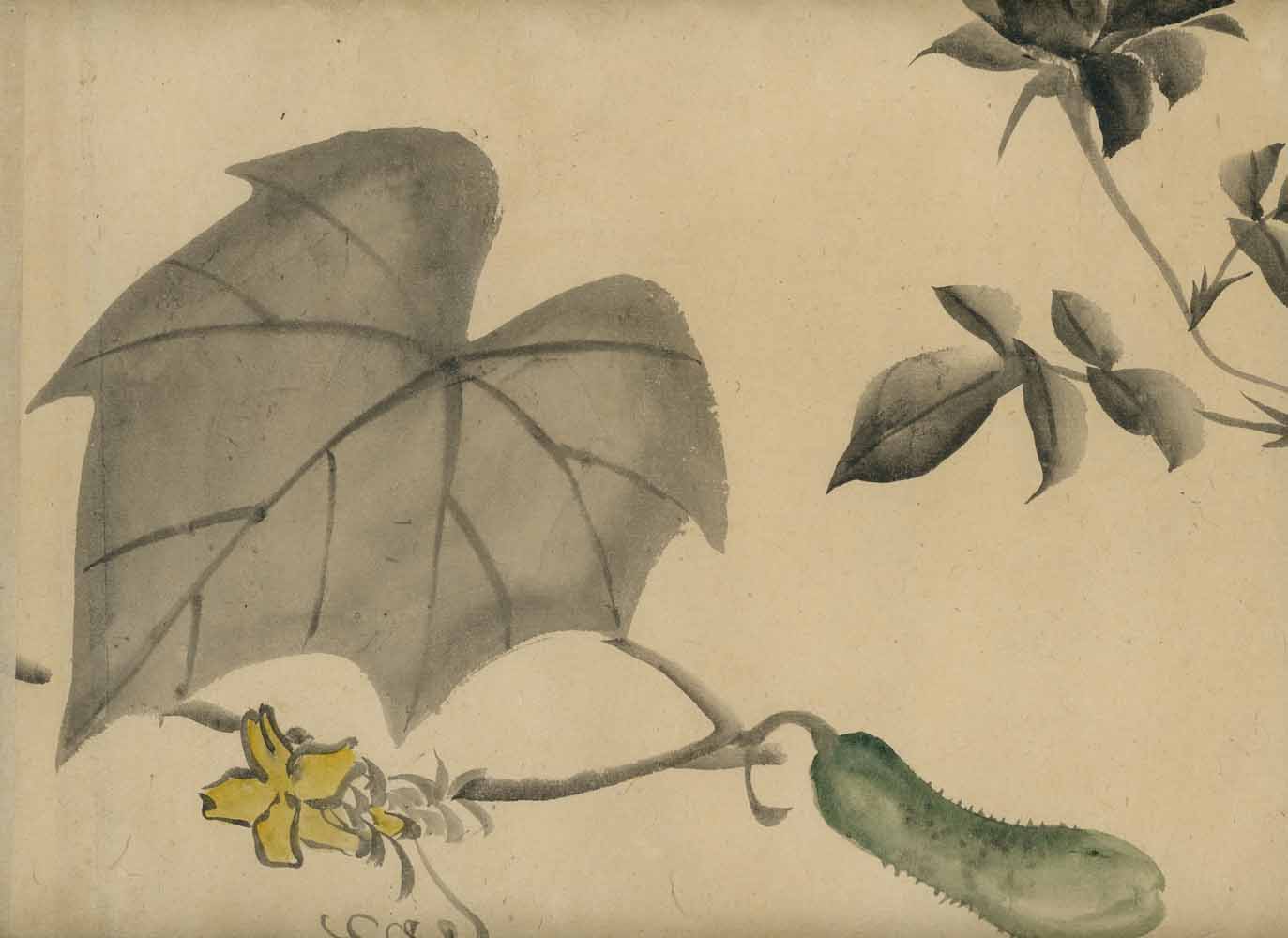 Emakimono scroll 絵巻 - 池大雅 Ike no Taiga, ca. 1760