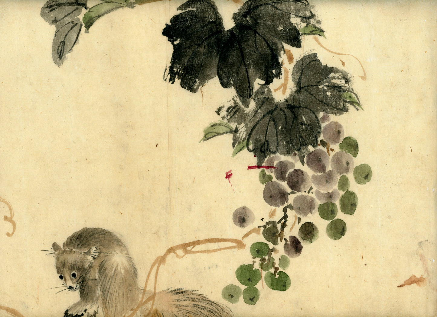 2 emakimono scrolls 花鳥畫 / 4 kakejiku scrolls  Goto Shugai 1886-? 後藤秋崖