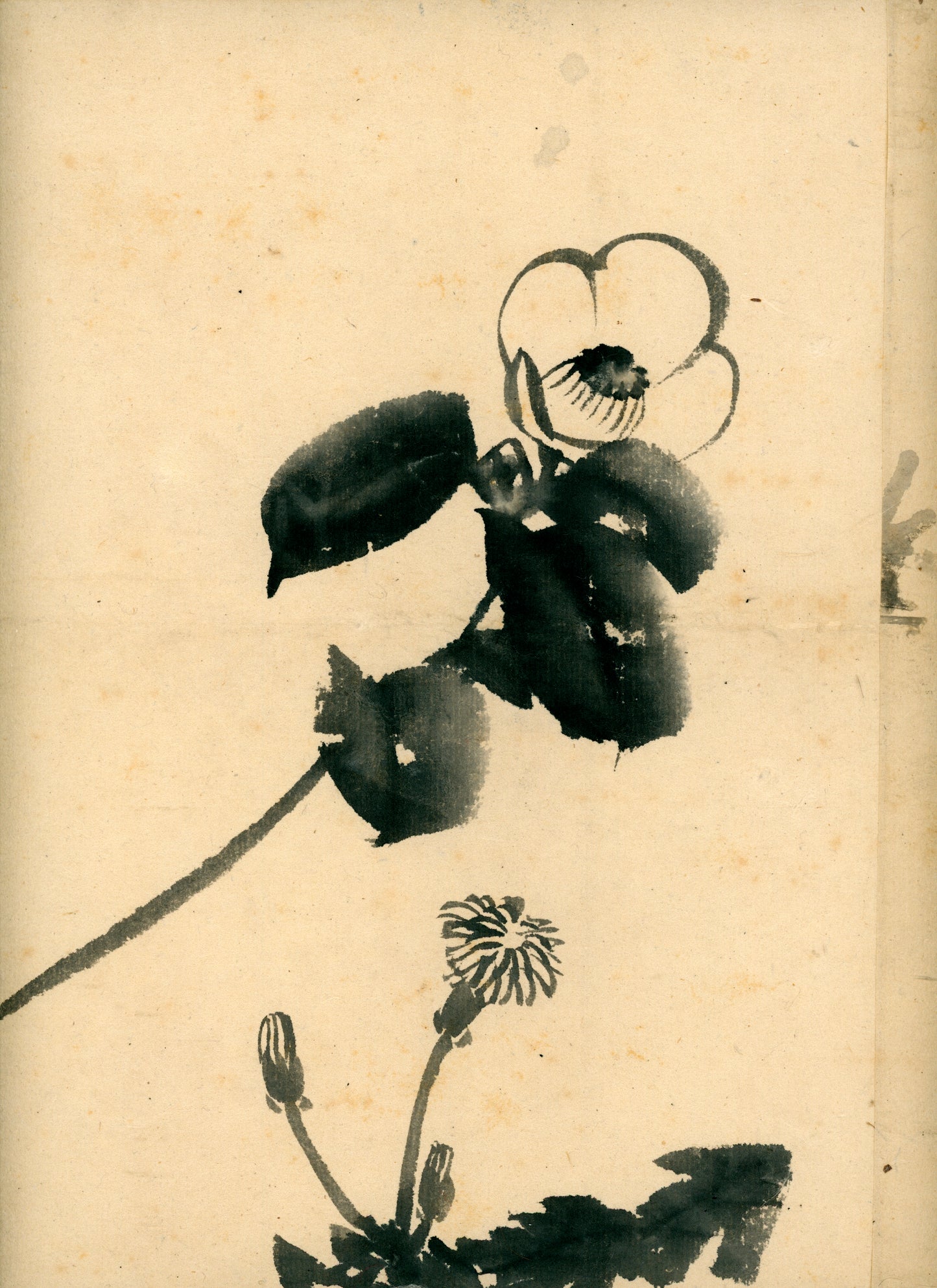 Matsukichi Shōkei (松吉樵渓) ?-1870, long emakimono  "Collection of Painting Models by the Late Master Shōkei Matsukichi"