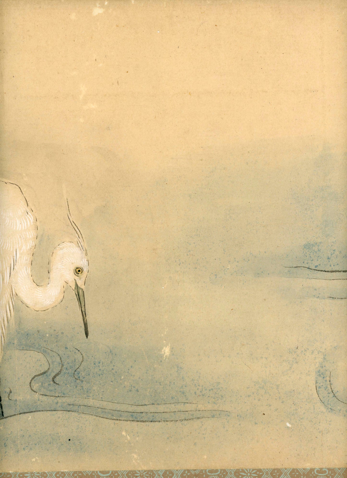 Emakimono scroll 絵巻物 虫と鳥影 Mushi to choei - Insects and shadows of birds - Unknown, after Taki Katei (瀧和亭 1830 – 1901)