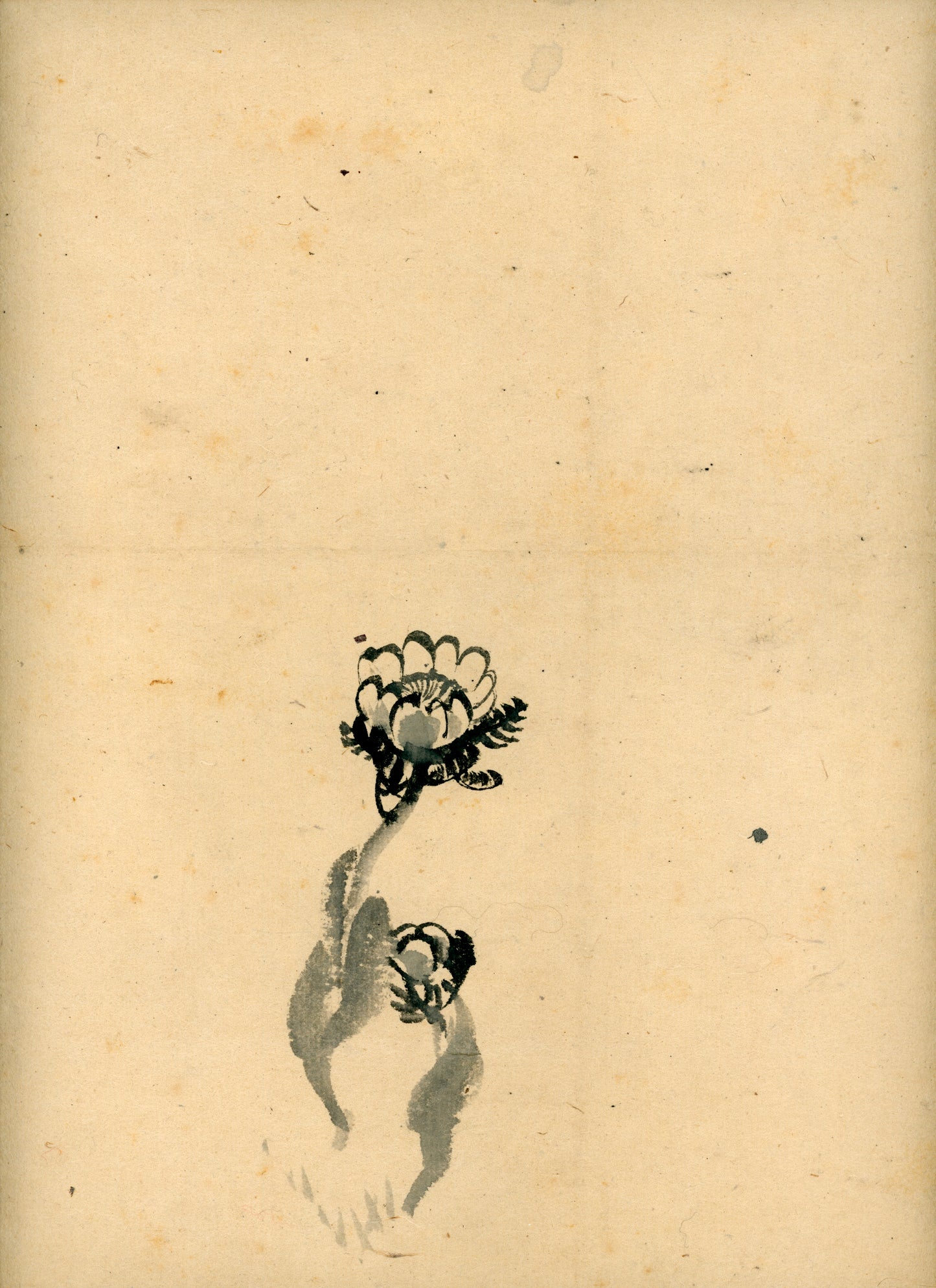 Matsukichi Shōkei (松吉樵渓) ?-1870, long emakimono  "Collection of Painting Models by the Late Master Shōkei Matsukichi"