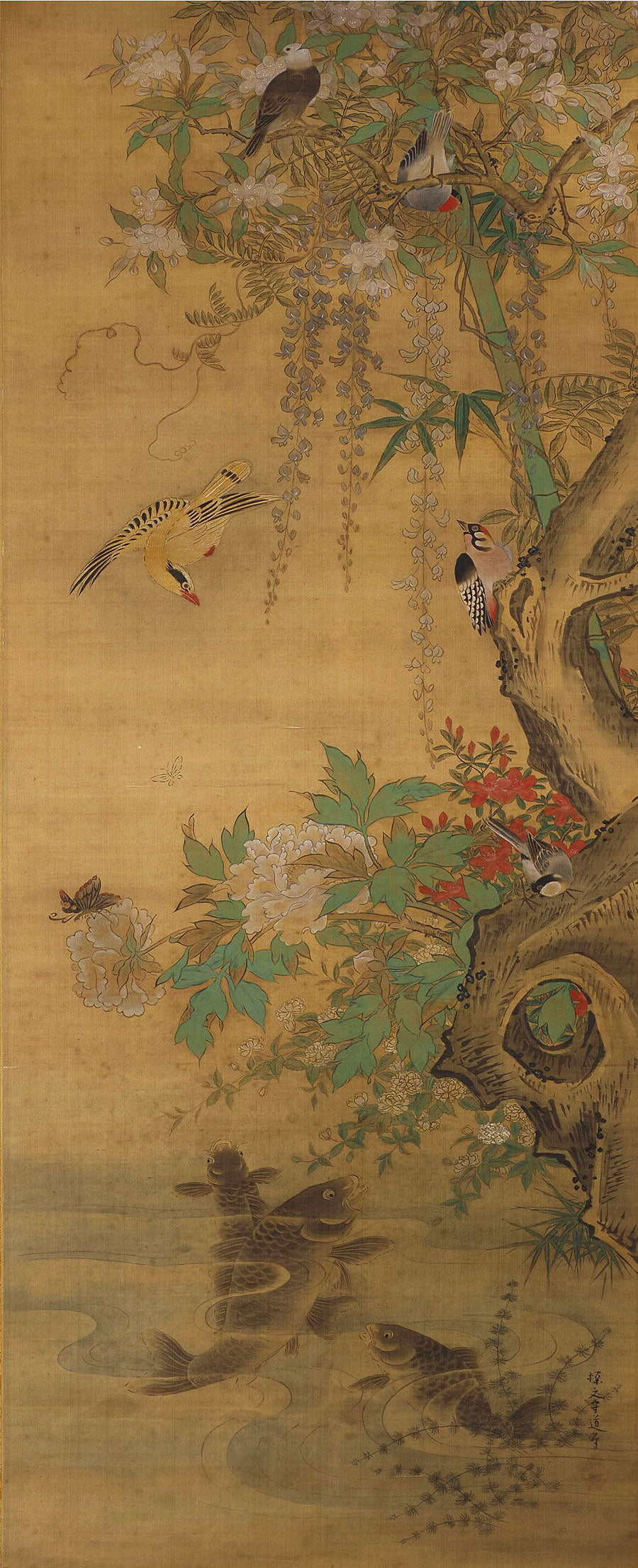 10. Unknown chinese kakejiku