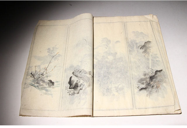 Shukuzu-jō (縮図帖) (sketchbook of miniatures) Meiji 27 -1894
