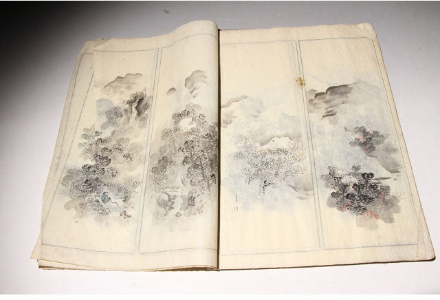 Shukuzu-jō (縮図帖) (sketchbook of miniatures) Meiji 27 -1894