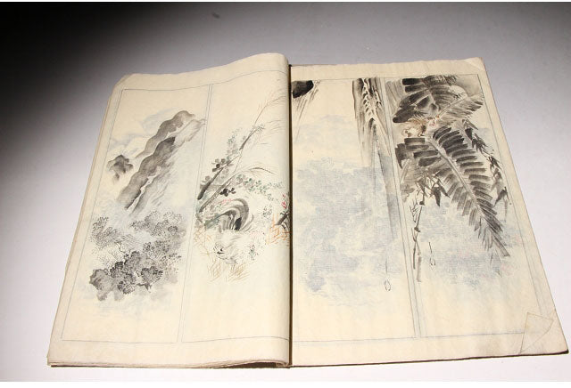 Shukuzu-jō (縮図帖) (sketchbook of miniatures) Meiji 27 -1894