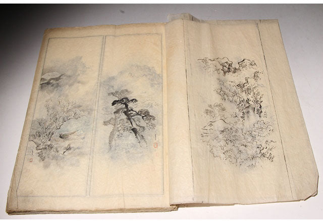 Shukuzu-jō (縮図帖) (sketchbook of miniatures) Meiji 27 -1894