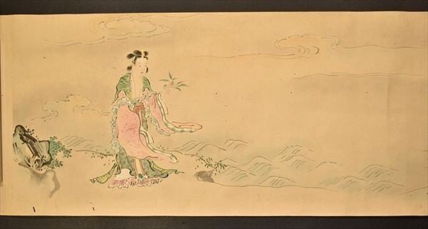 3 emakimono scrolls 絵巻物, Kano school 狩野派