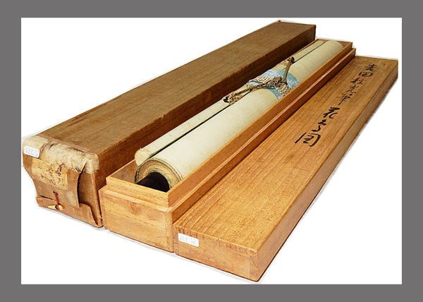 2 Kakejiku scrolls - 山口蓬春 Yamaguchi Hoshun 1893-1971 / Shuko Yoshida 吉田秋光 1887-1946