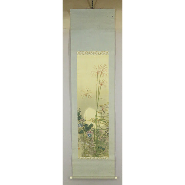 Kakejiku scroll / Okubo Gyokumin 1874-1949, ink, pigment on silk