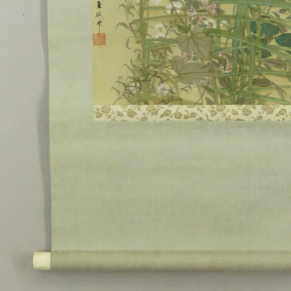 Kakejiku scroll / Okubo Gyokumin 1874-1949, ink, pigment on silk