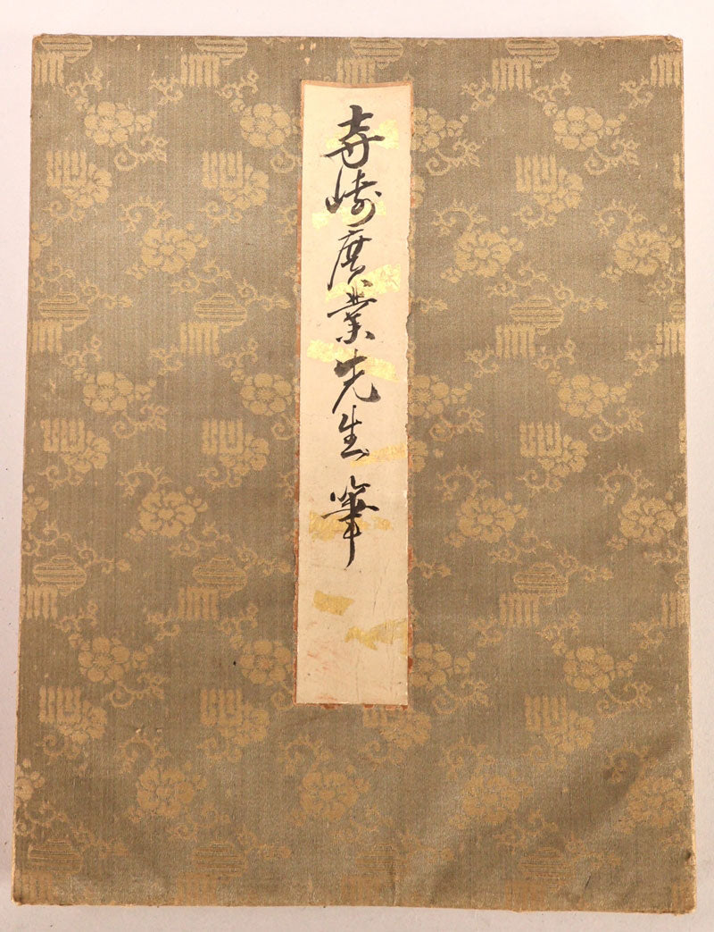Terasaki Kogyo (寺崎広業) 1866-1919 Handpainted album 12 full page illustrations