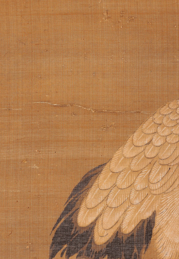 7. 鶴林 Kakurin, ca 1780, superb kakejiku scroll