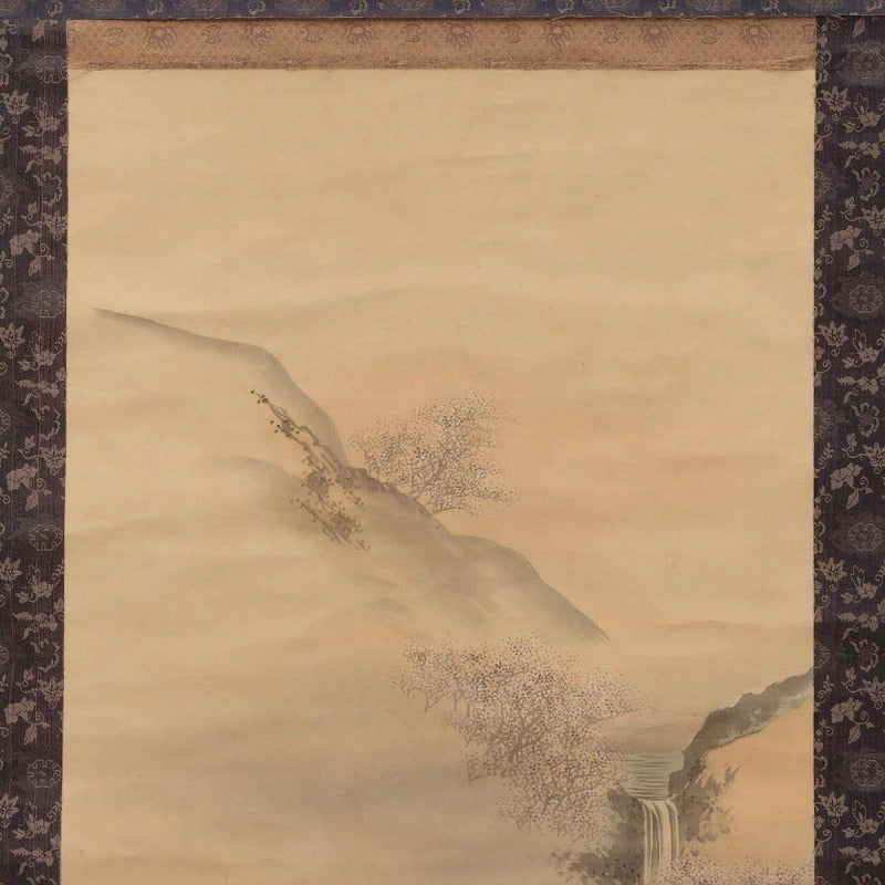 Mori Kansai 森寛斎 1814-1894 double kakejiku