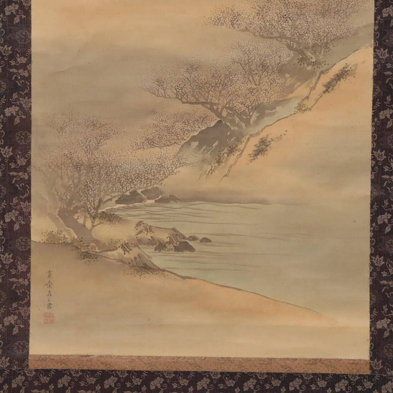 Mori Kansai 森寛斎 1814-1894 double kakejiku
